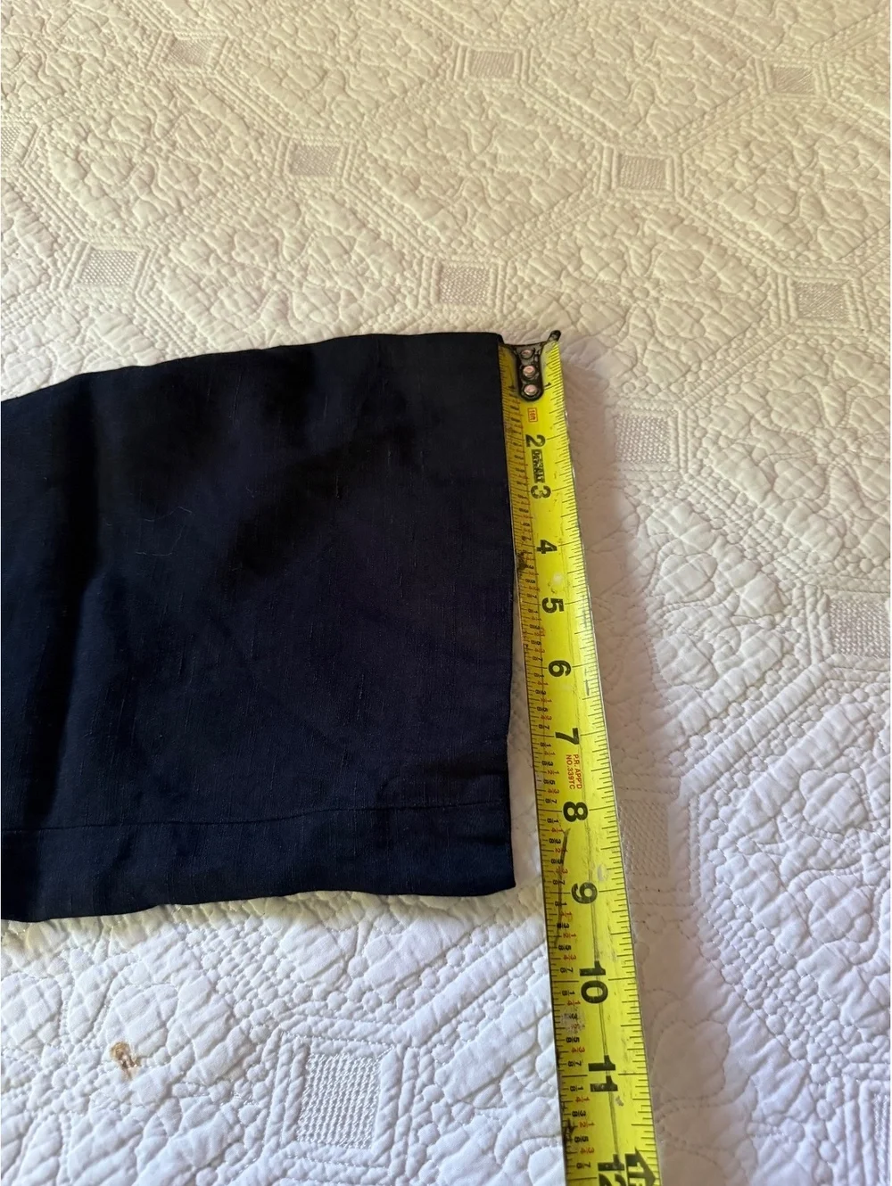 Aritzia Babaton Black Linen Blend Wide Leg Pants Size 4